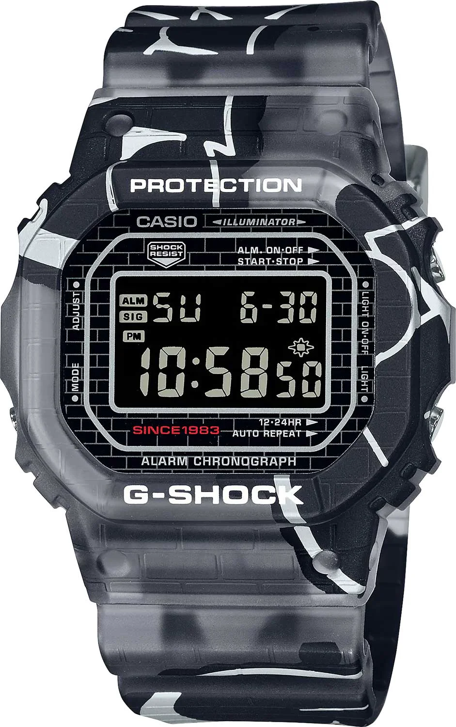 Наручные часы Casio DW-5000SS-1DR купить,NaN