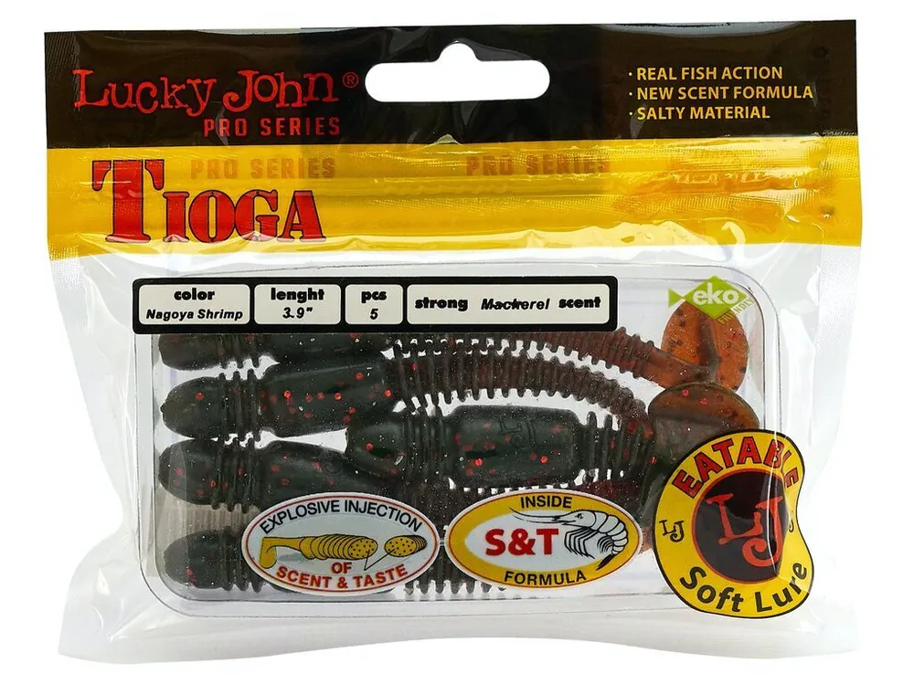 Виброхвост Lucky John Pro Series Tioga 3.9in 10.00 085 5 шт купить,NaN