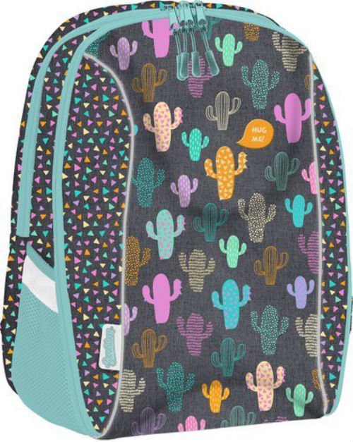 Рюкзак Seventeen Кактусы 37 x 29 x 17см черный купить,NaN