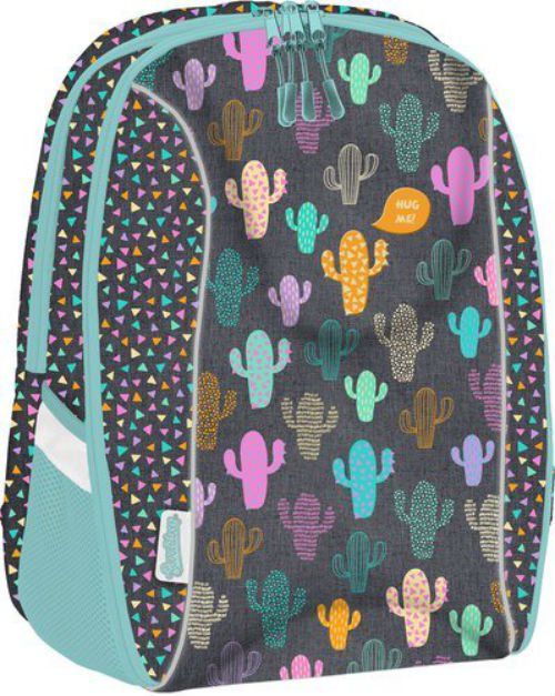 Рюкзак Seventeen Кактусы 37 x 29 x 17см черный купить,NaN