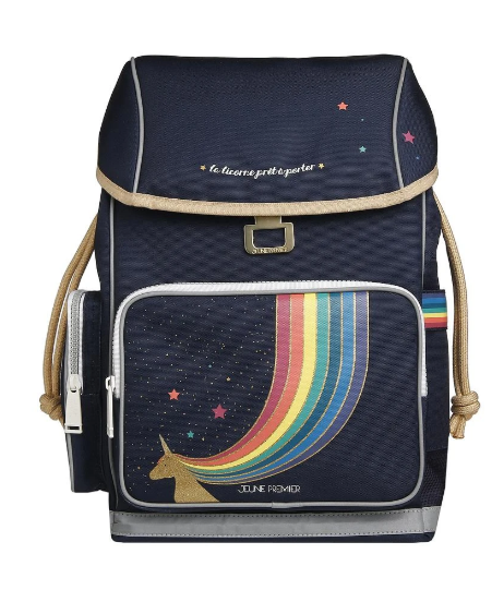 Рюкзак Jeune Premier Unicorn Gold синий купить,NaN