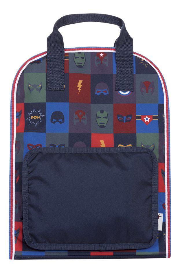 Рюкзак Jeune Premier Amsterdam Large Superheroes 28x12x37см синий купить,NaN