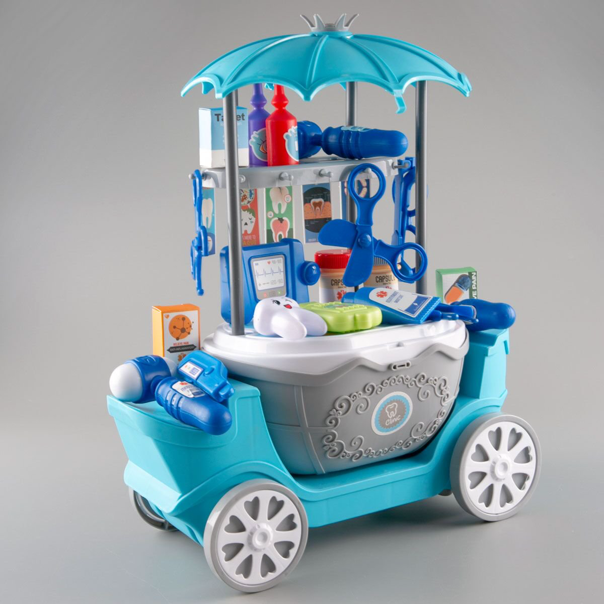Игровой набор Besty Карета  доктор 2в1 40 предметов купить,NaN