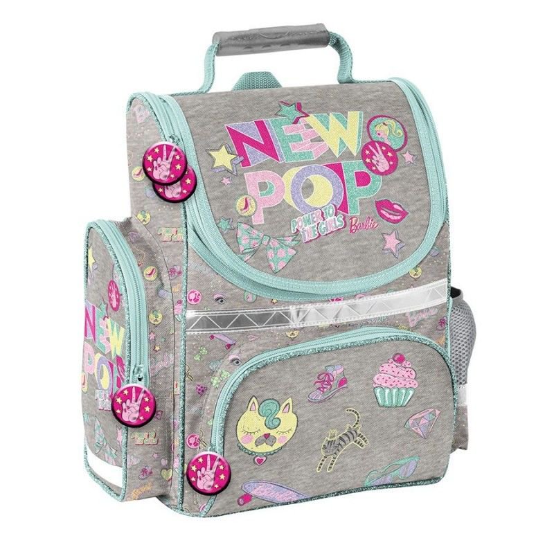 Рюкзак Paso Barbie 41x27x15см серый купить,NaN