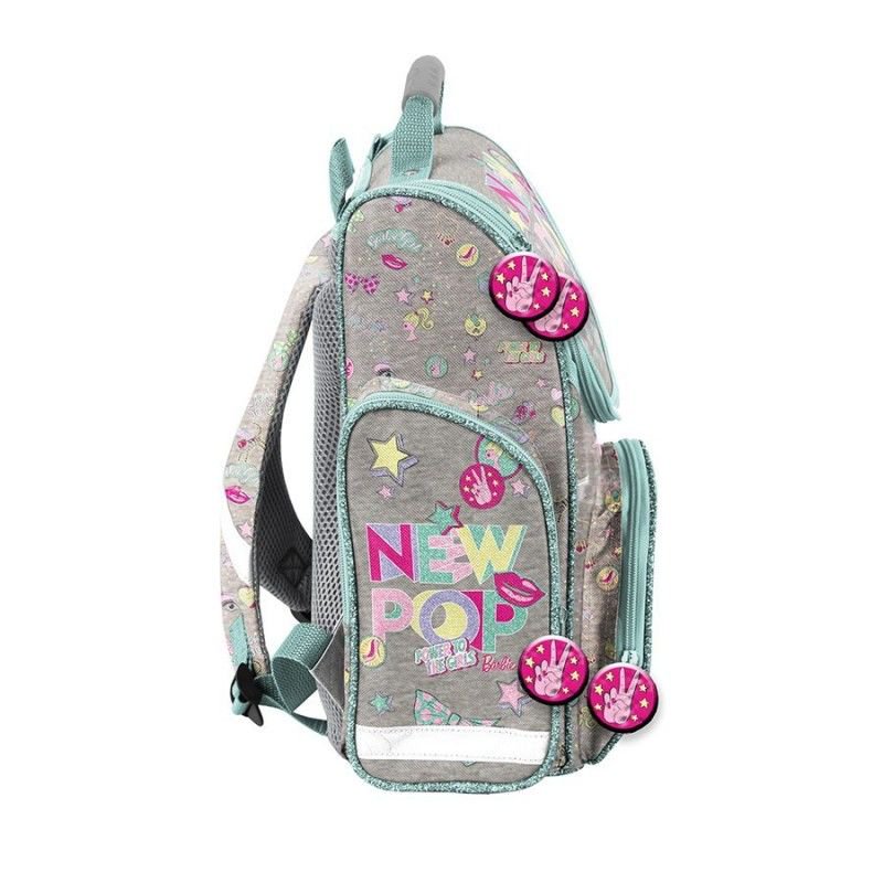 Рюкзак Paso Barbie 41x27x15см серый купить,NaN