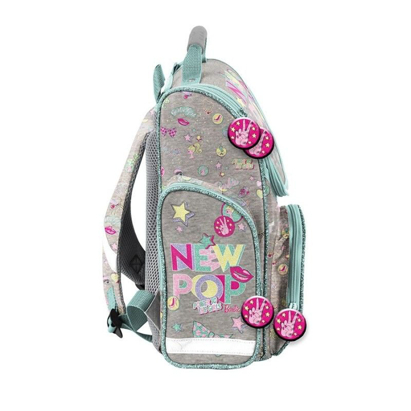 Рюкзак Paso Barbie 41x27x15см серый купить,NaN