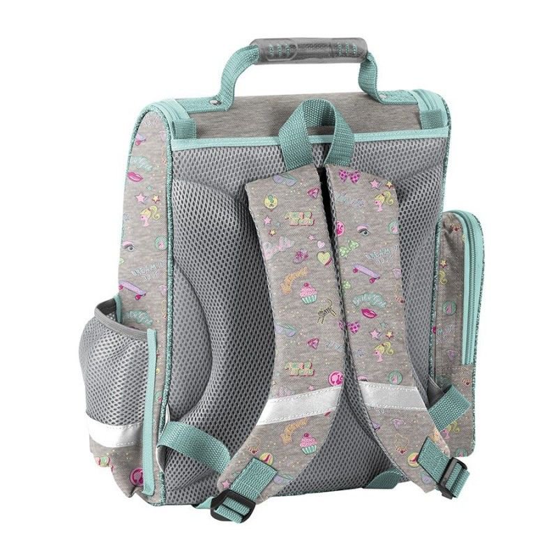 Рюкзак Paso Barbie 41x27x15см серый купить,NaN