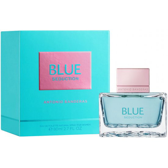 Туалетная вода Antonio Banderas Blue Seduction for women 80мл купить,21060