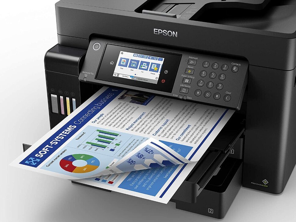 МФУ Epson L15160 C11CH71404 черные купить,0