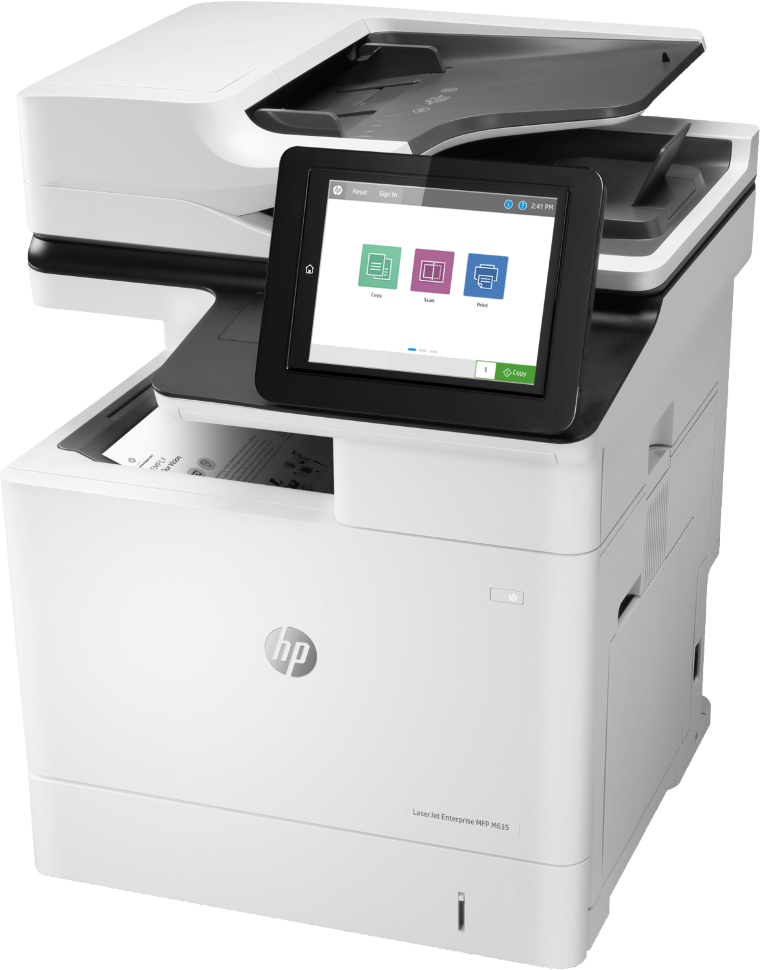 МФУ HP LaserJet Enterprise M635h 7PS97A белый - ForteMarket МФУ HP LaserJet Enterprise M635h 7PS97A белый купить,0