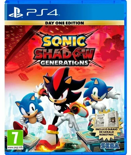 Игра для PS4 Sonic X Shadow Generations Day One Edition