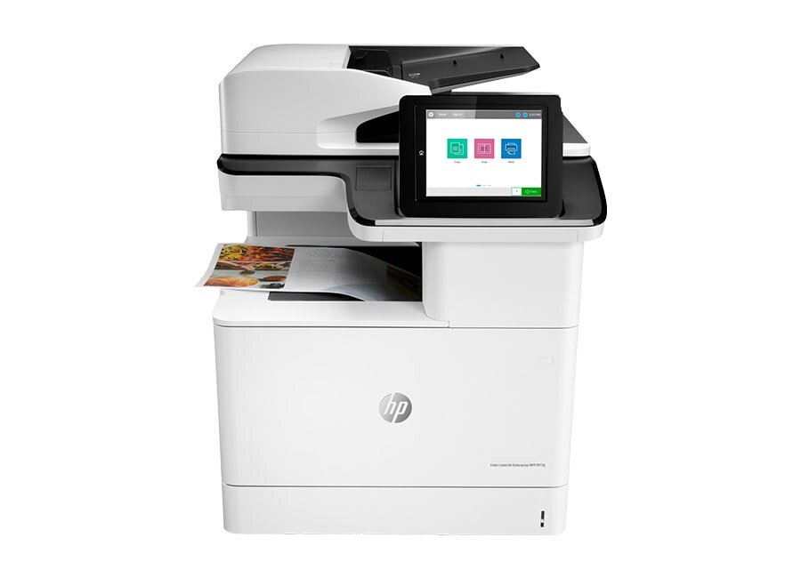 МФУ HP Color LaserJet MFP M776dn T3U55A белый