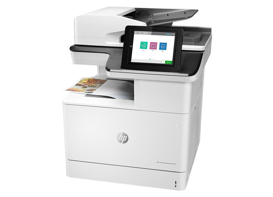 МФУ HP Color LaserJet MFP M776dn T3U55A белый