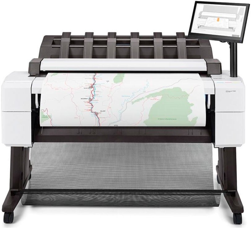 Плоттер HP DesignJet T2600 PostScript 3XB78A черно-белый купить,NaN