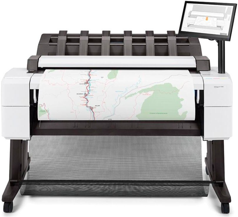 Плоттер HP DesignJet T2600 PostScript 3XB78A черно-белый купить,NaN