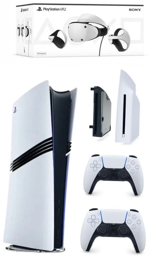Игровая консоль Sony PlayStation 5 Pro + Dualsense + Дисковод + VR2