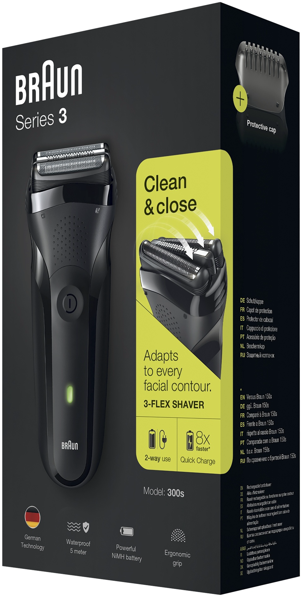 Электробритва Braun Series 3 300S Black купить,26854