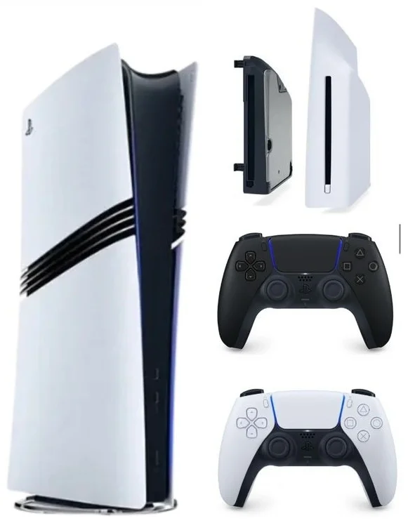 Игровая консоль Sony PlayStation 5 Pro + Dualsense black + дисковод