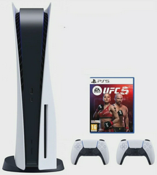 Игровая приставка Sony PlayStation 5 + Dualsense White + UFC 5 (PS5)