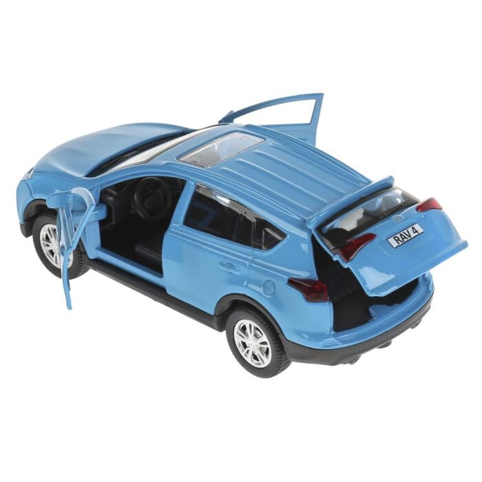 Машинка Технопарк  Toyota RAV4 12см синяя купить,NaN