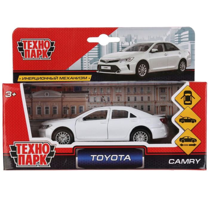 Машинка Технопарк  Toyota Camry 12см белая купить,NaN