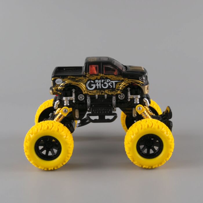Игрушечная машинка инерционная KLX Граффити 361А желтая купить,NaN