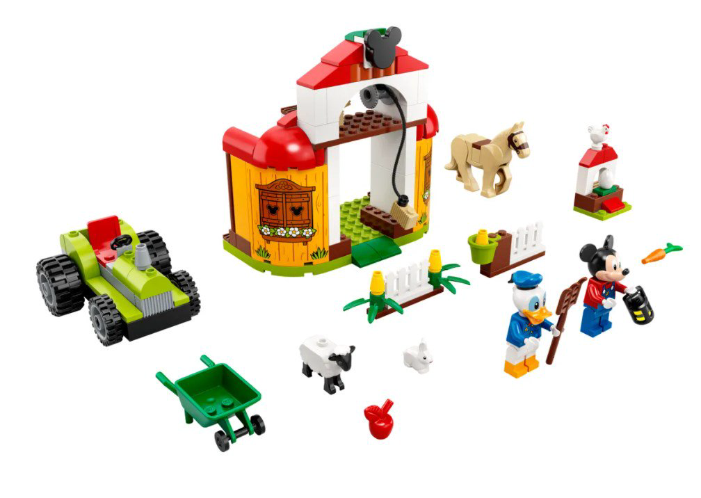 Конструктор Lego Disney Mickey and Friends Ферма Микки и Дональда 10775 купить,NaN