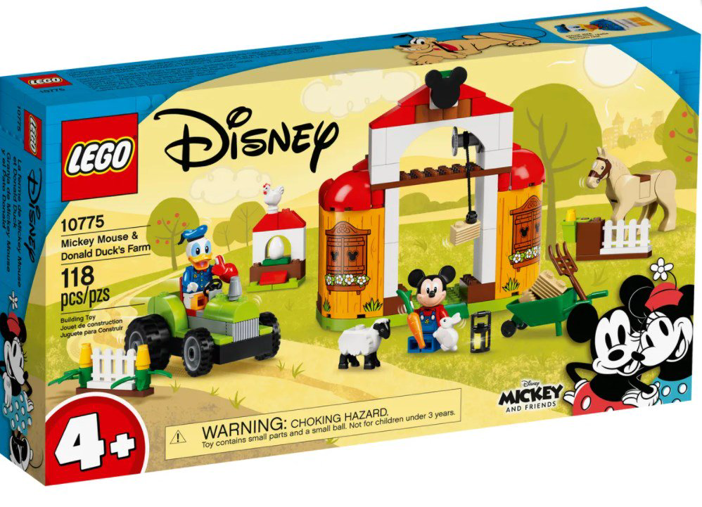 Конструктор Lego Disney Mickey and Friends Ферма Микки и Дональда 10775 купить,NaN