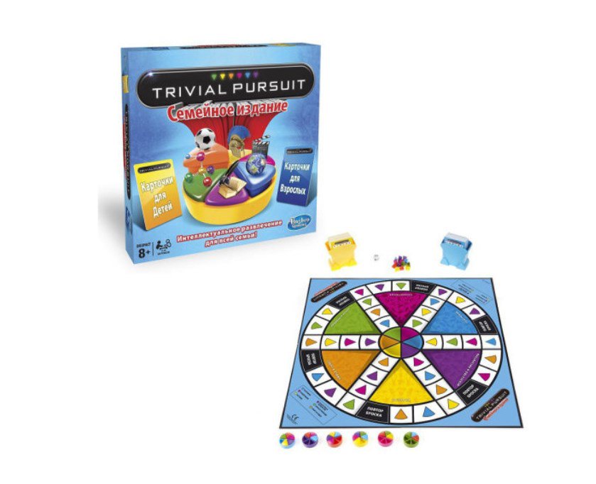 Игра настольная Hasbro Тривиал Персьюит купить,NaN