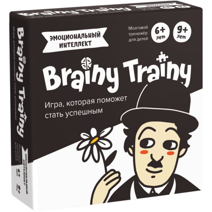 Настольная игра Brainy Trainy  Эмоциональный интеллект купить,NaN