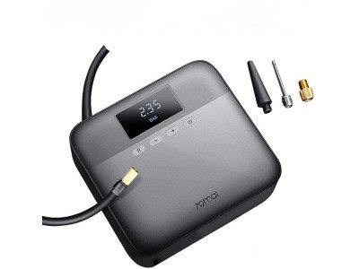 Автомобильный компрессор Xiaomi 70Mai Air Compressor Midrive Lite TP03 черный купить,0