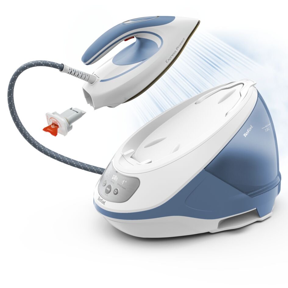 Парогенератор Tefal SV9202E0 бело-голубой - ForteMarket Парогенератор Tefal SV9202E0 бело-голубой купить,0