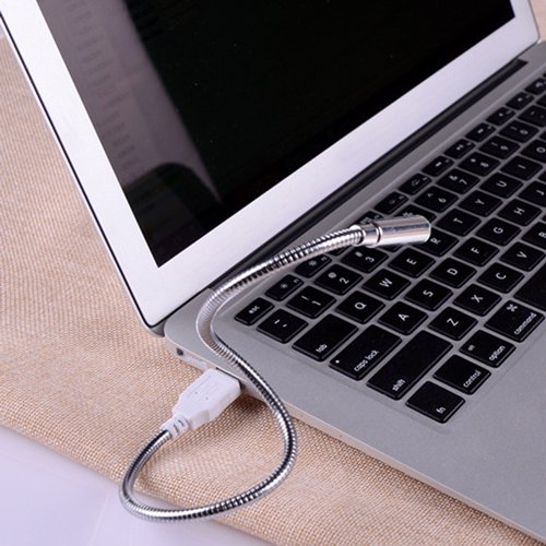 Настольная лампа ViTi USB Light V-T L32 серебристая