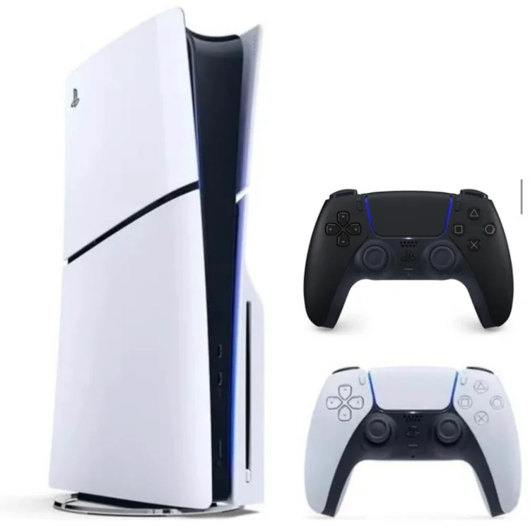 Игровая консоль Sony PlayStation 5 Slim White + геймпад 2 шт Black White