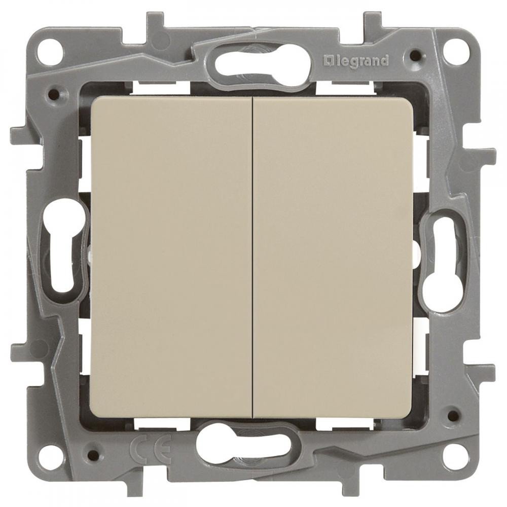 Выключатель Legrand 672312 бежевый купить,NaN