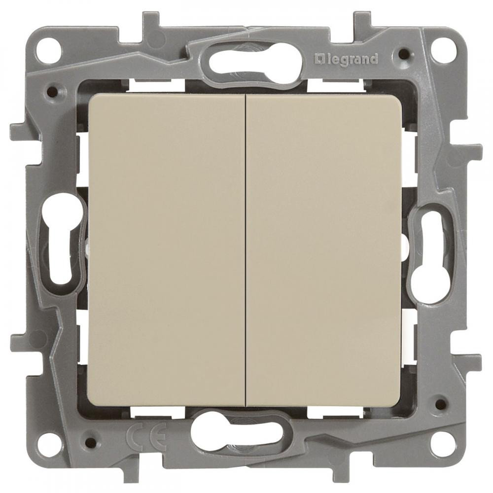 Выключатель Legrand 672312 бежевый купить,NaN