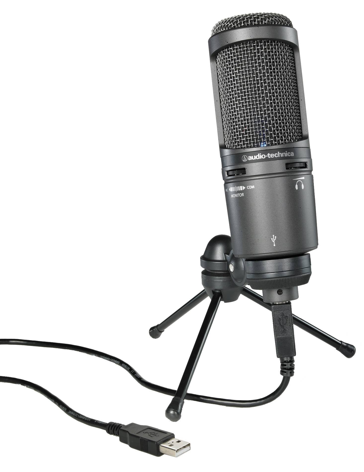 Микрофон Audio-Technica AT2020 USB Plus серый