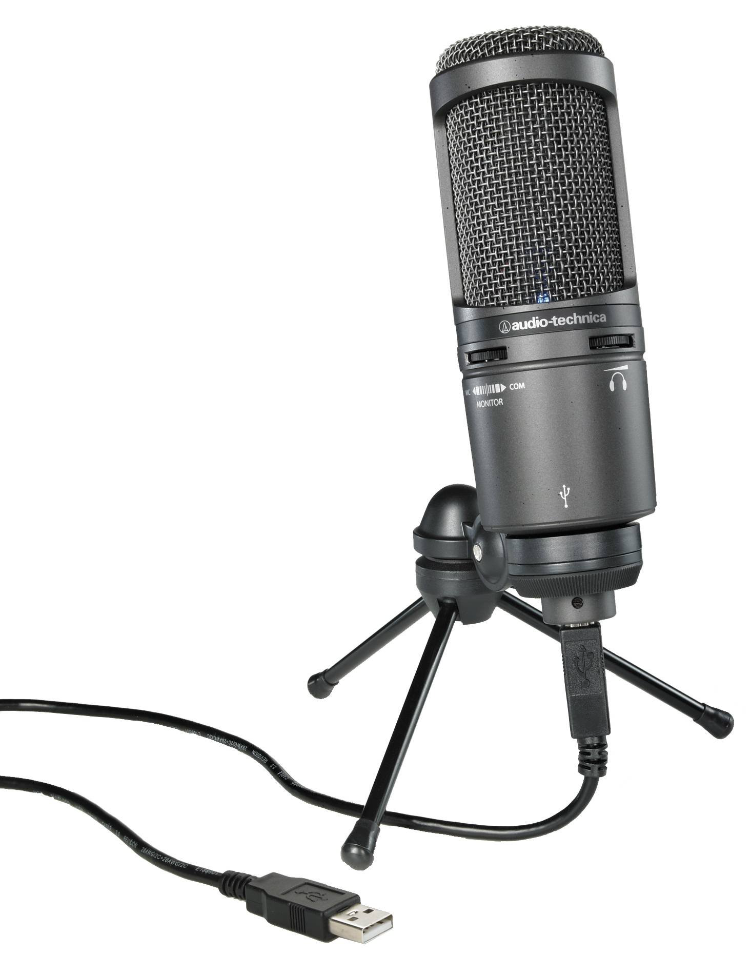 Микрофон Audio-Technica AT2020 USB Plus серый