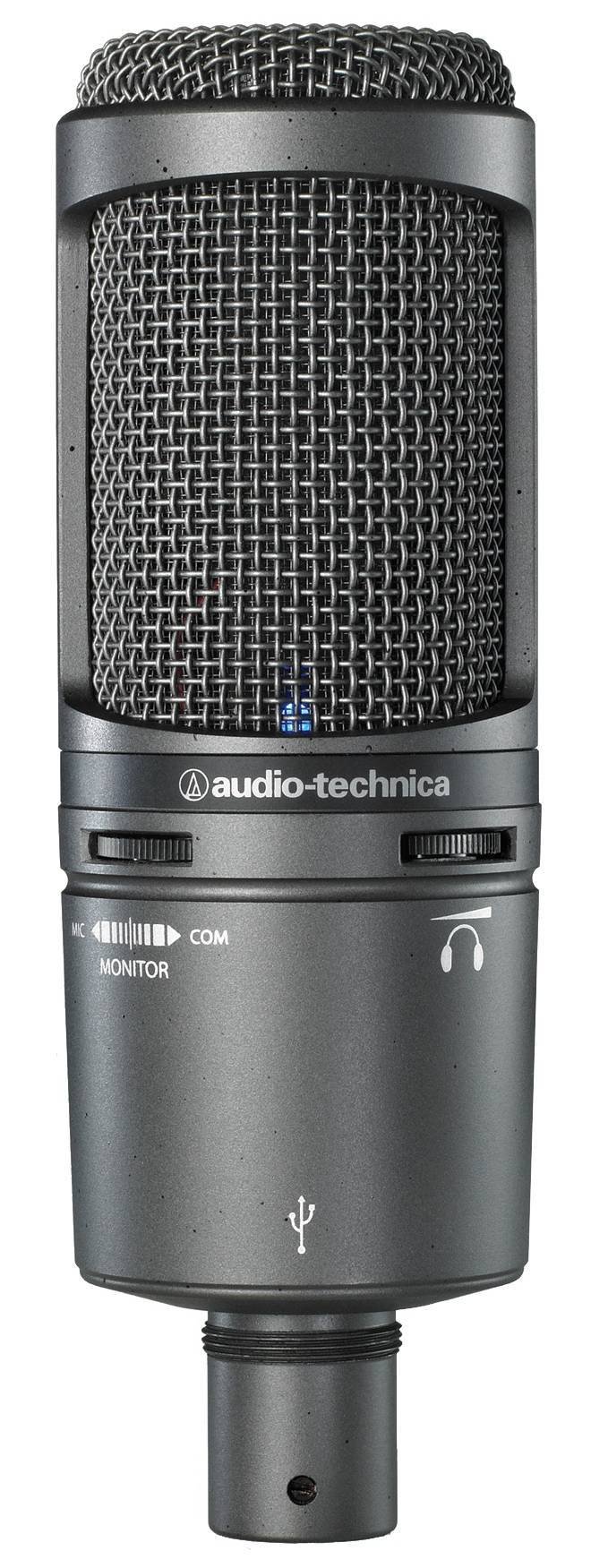 Микрофон Audio-Technica AT2020 USB Plus серый - ForteMarket Микрофон Audio-Technica AT2020 USB Plus серый купить,0