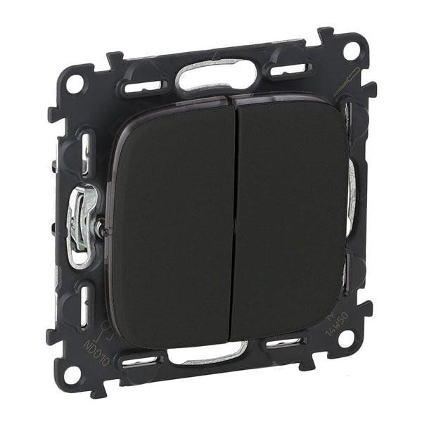 Выключатель Legrand 752915 черный купить,NaN