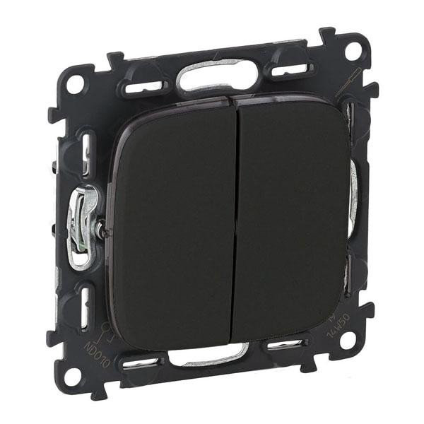Выключатель Legrand 752915 черный купить,NaN