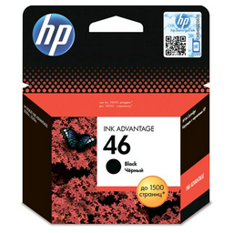Картридж HP 46 CZ637AE черный