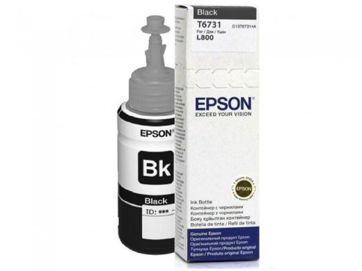 Чернила Epson T6731 C13T67314A черные
