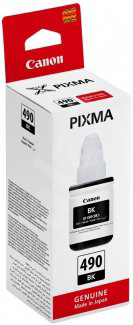 Чернила Canon GI-490 BK черные купить,7490