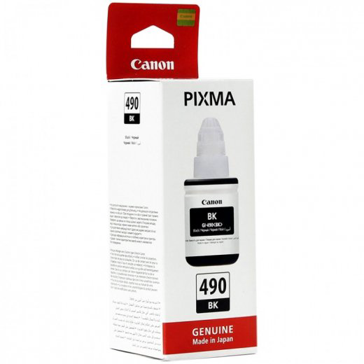 Чернила Canon GI-490 BK черные