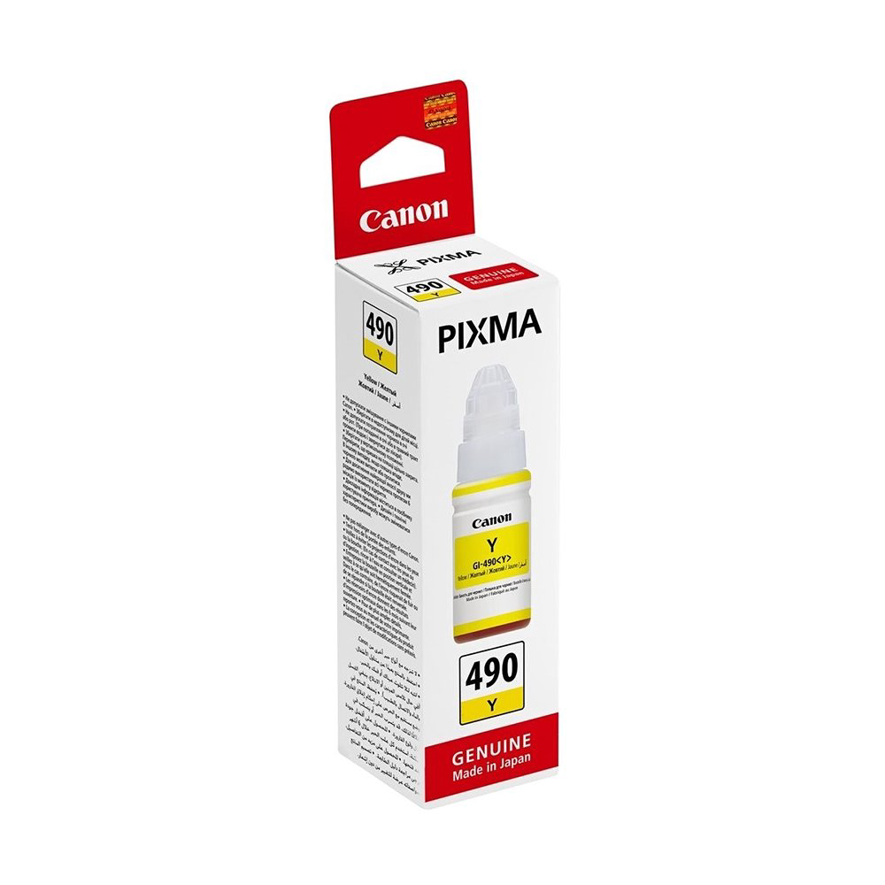 Чернила Canon GI-490 желтые купить,5507