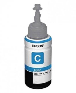 Чернила Epson T6732 C13T67324A голубые
