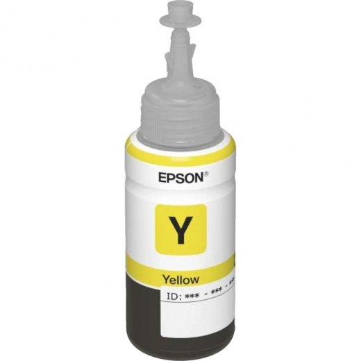 Чернила Epson T6734 C13T67344A желтые