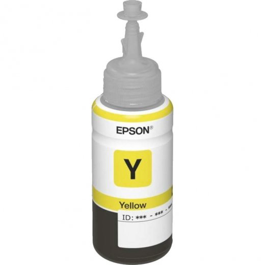 Чернила Epson T6734 C13T67344A желтые
