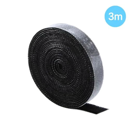 Лента для кабелей ViTi Velcro 3м черная купить,1307
